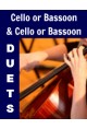 Cello or Bassoon & Cello or Bassoon Duets